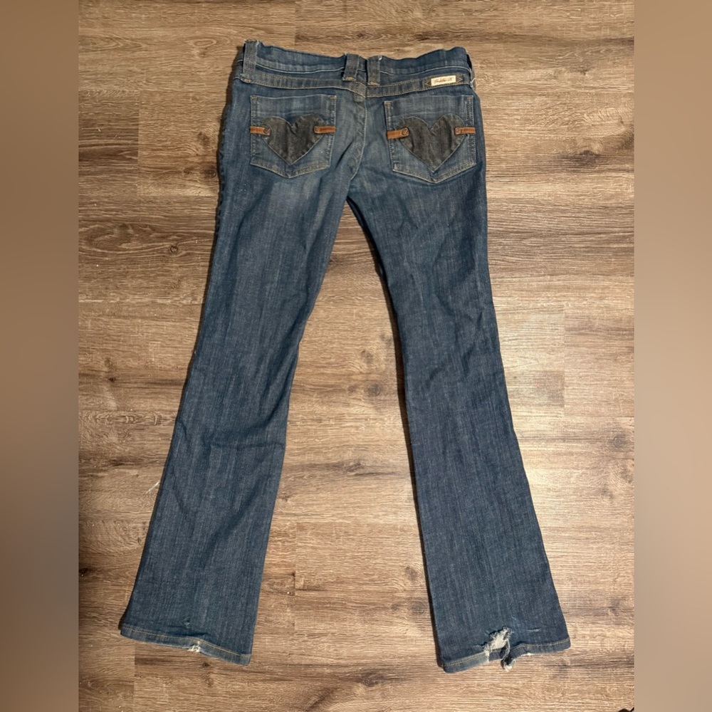 VINTAGE Low rise Frankie B. Blue Boot Cut Jeans Classic Style